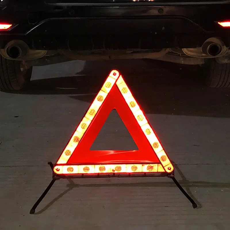 Emergency Exit Sign - علامة تحذير ثلاثية الشكل عاكسة للضوء