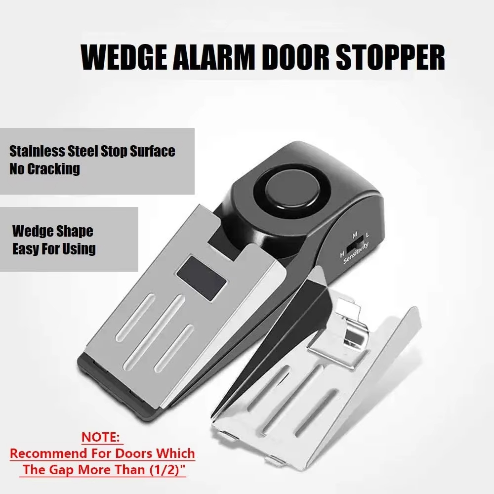 جهاز إنذار محمول مطور بقوة 120 - مراجعة Door Stop Alarm وسعره