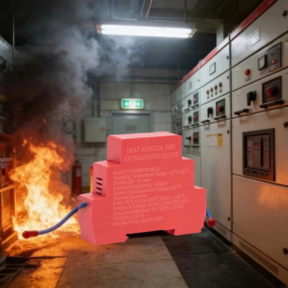 جهاز إطفاء الحريق الأوتوماتيكي - مراجعة Fire Extinguisher Small وسعره