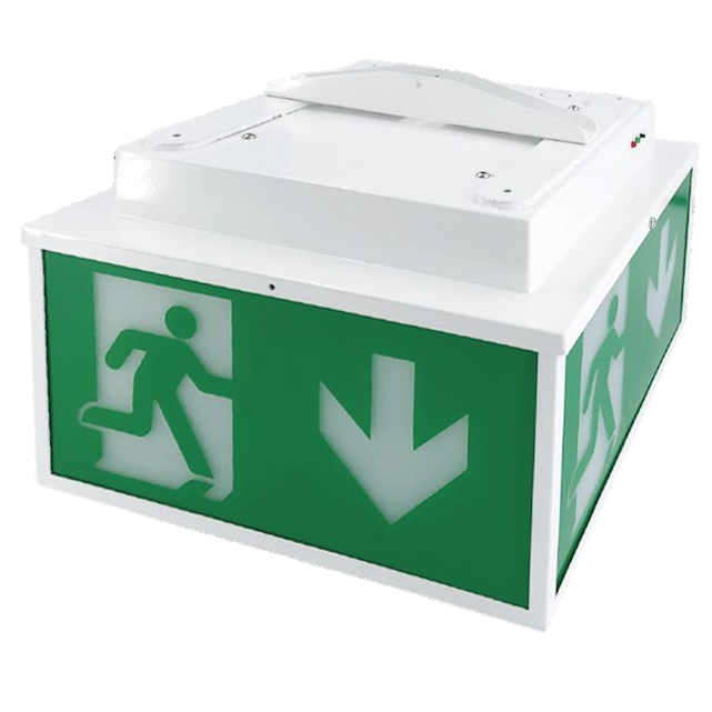 إشارة خروج طوارئ LED مضيئة - مراجعة Emergency Exit Sign وسعره