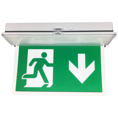إشارة خروج طوارئ LED مضيئة - مراجعة Emergency Exit Sign وسعره