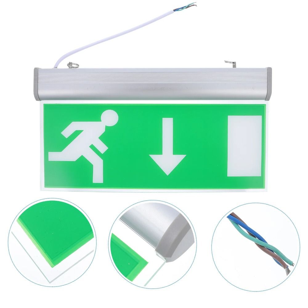 مصباح إشارة الطوارئ LED التجار - مراجعة Emergency Exit Sign وسعره
