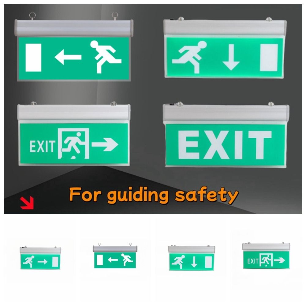 مصباح إشارة الطوارئ LED التجار - مراجعة Emergency Exit Sign وسعره