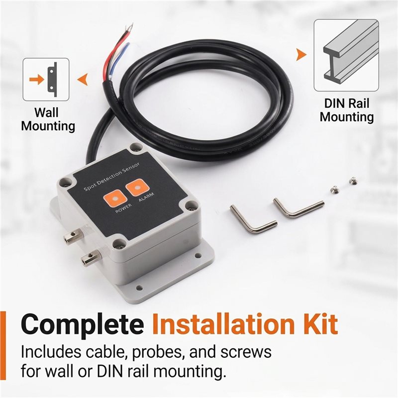 جهاز كشف تسرب المياه ABKW مع م - مراجعة Water Alarm Sensor وسعره