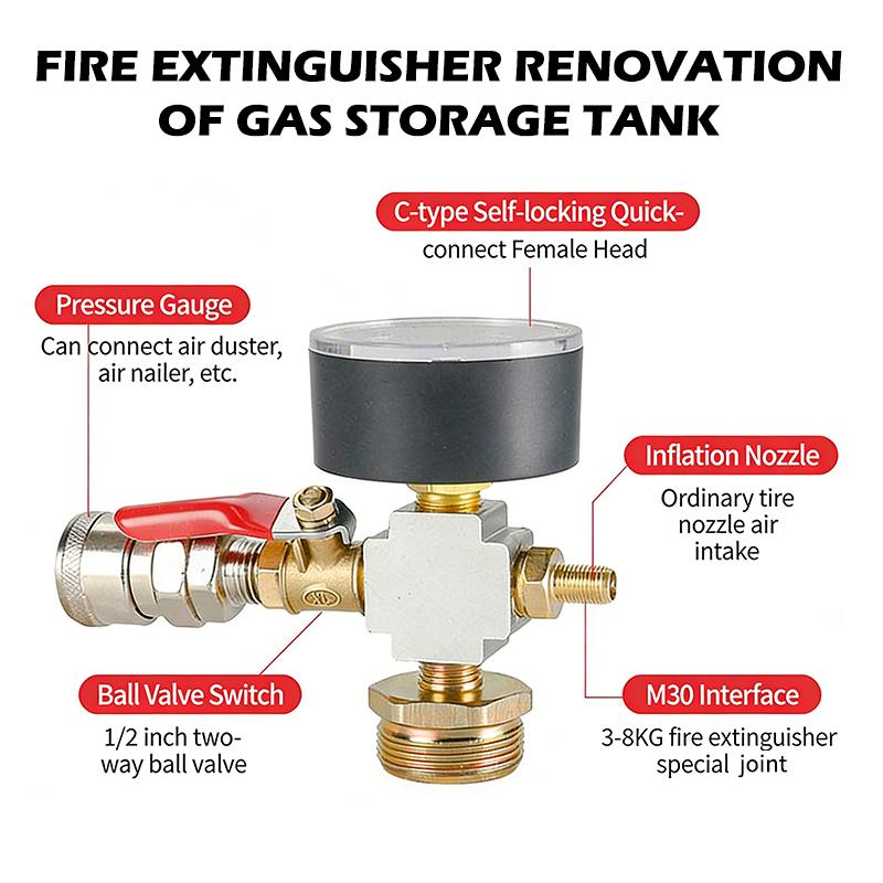 عرض خاص: محول ضغط لخزان الهواء - مراجعة Fire Extinguisher Small وسعره