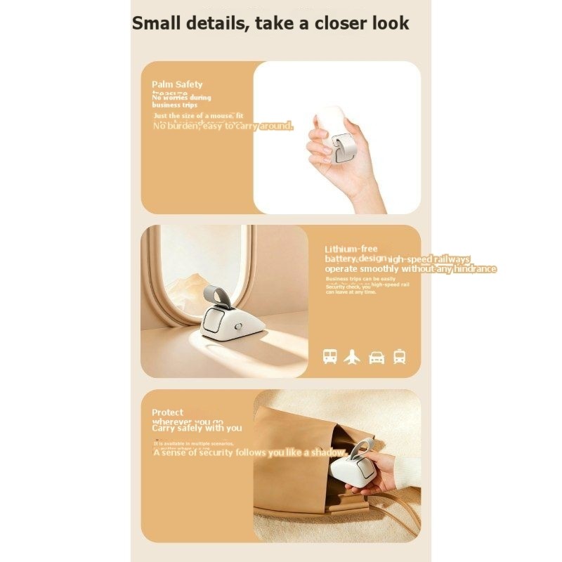 جهاز إنذار ABBO للأبواب - إنذا - مراجعة Door Stop Alarm وسعره