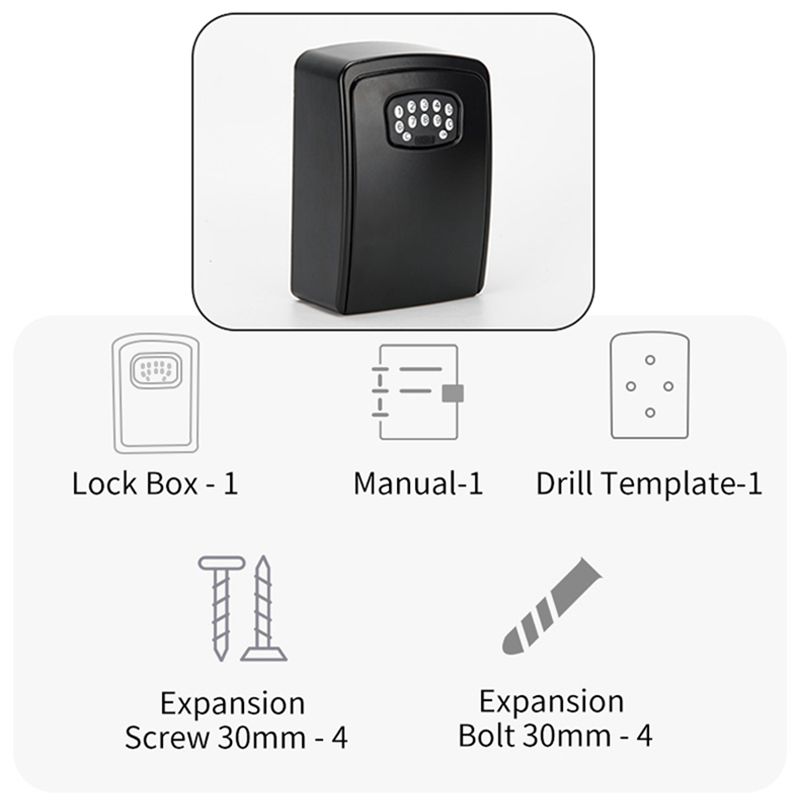 صندوق مفاتيح ذكي A92Z TUYA مع  - مراجعة Lockbox Key Secure وسعره