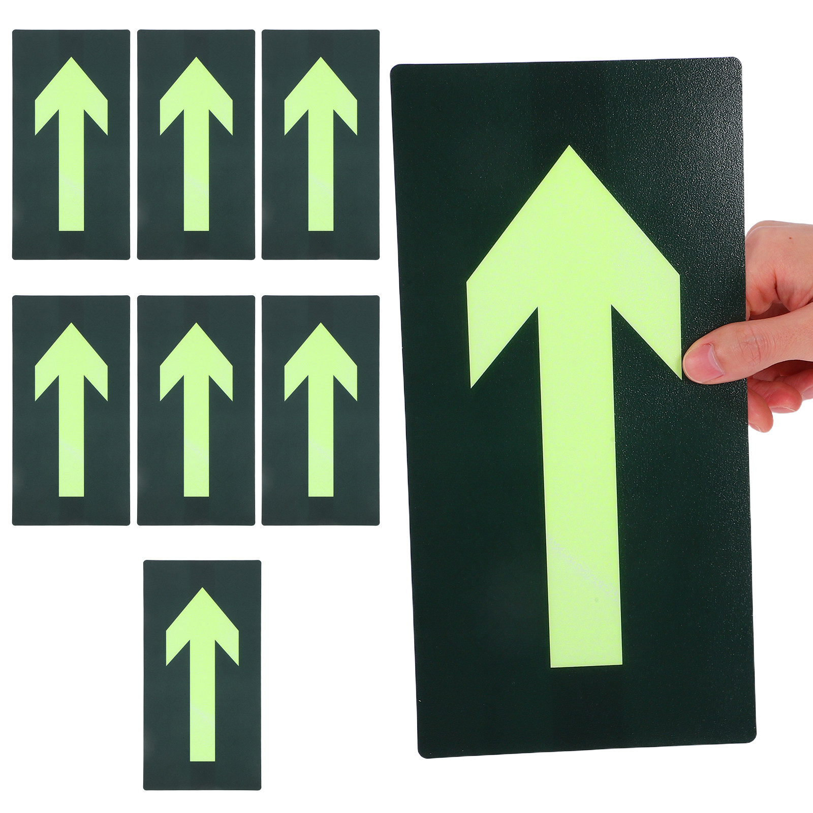 8 قطع من ملصقات الإرشاد المضيئ - مراجعة Emergency Exit Sign وسعره