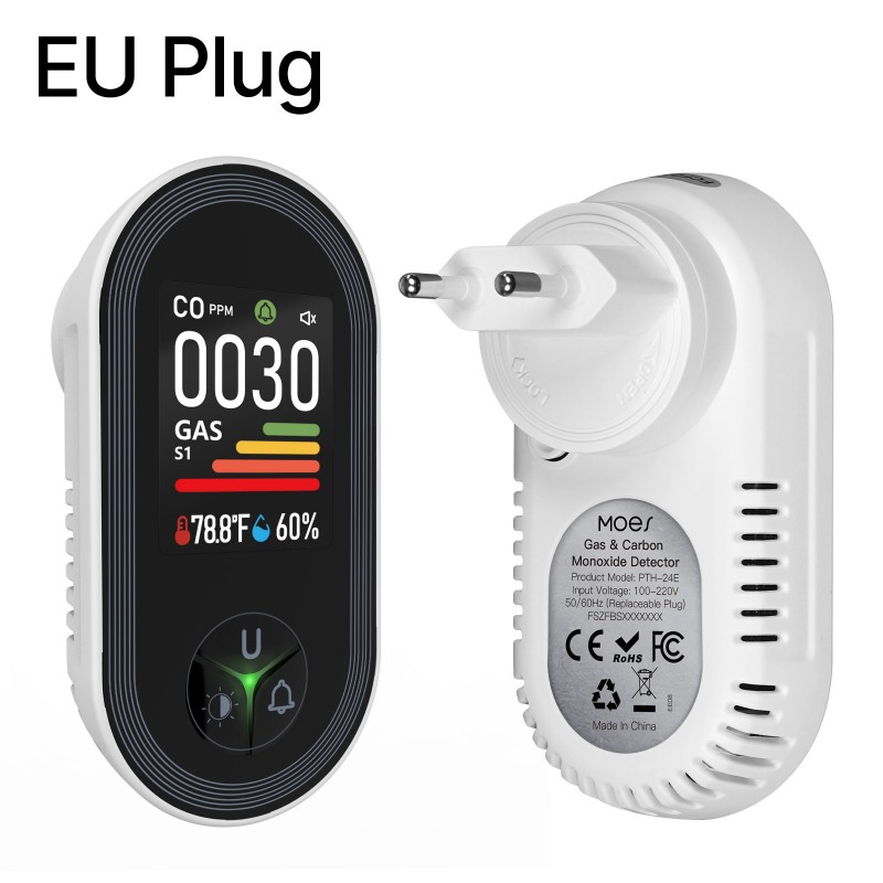 جهاز كشف تسرب الغاز الطبيعي ال - مراجعة Co Detector Plug وسعره