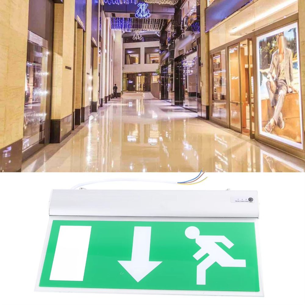 مصباح إشارة طوارئ LED تجاري، م - مراجعة Emergency Exit Sign وسعره