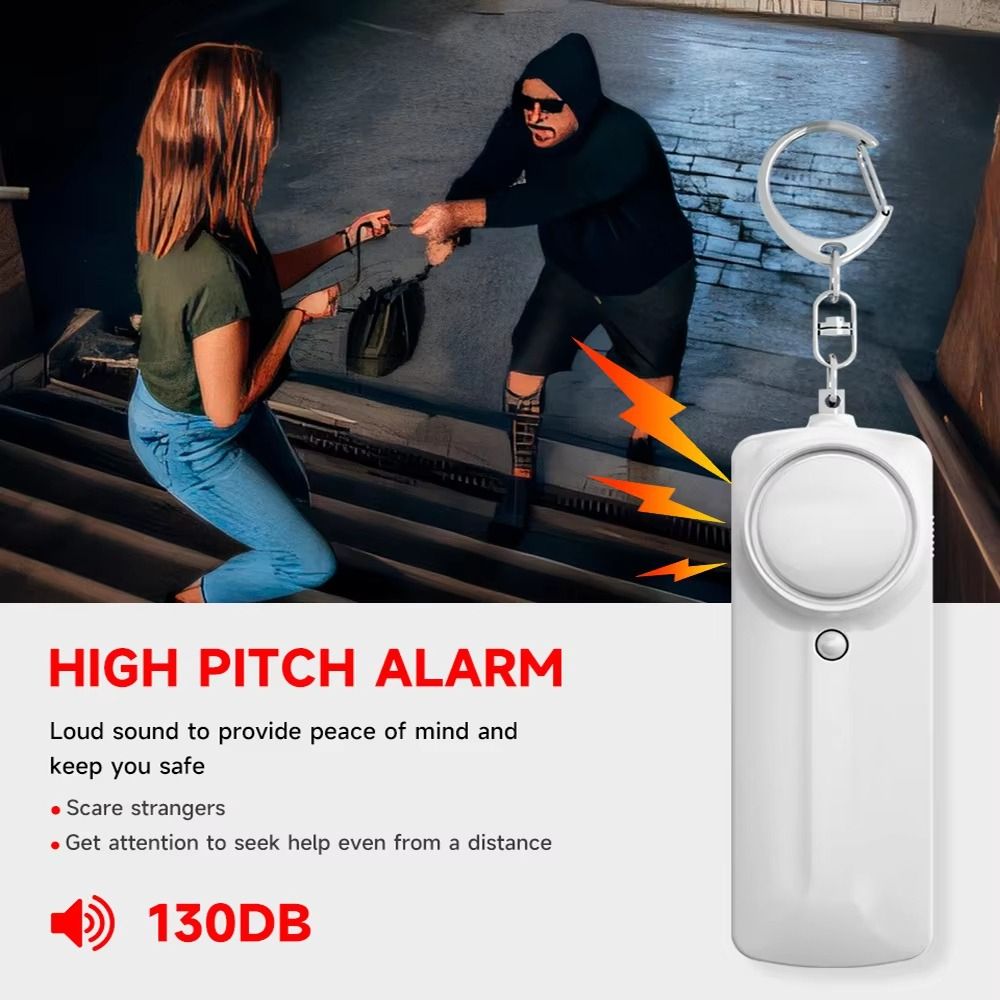 جهاز إنذار شخصي عالي الصوت 130 - مراجعة Personal Alarm Keychain وسعره