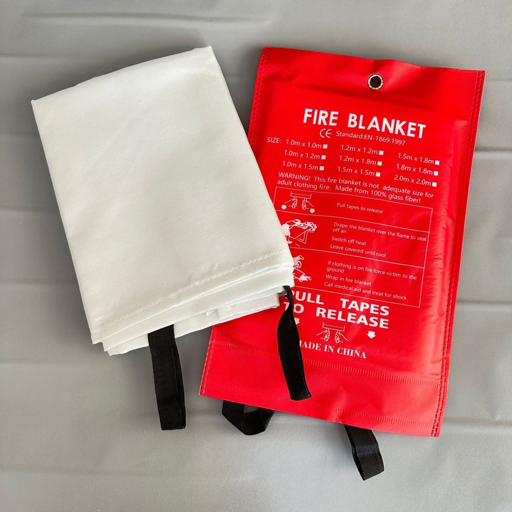 بطانية حريق محمولة، قماش أمان  - مراجعة Fire Blanket Kitchen وسعره