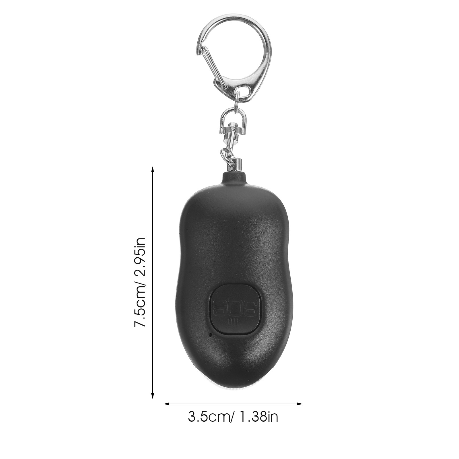 قطعة واحدة: جهاز إنذار شخصي لل - مراجعة Personal Alarm Keychain وسعره