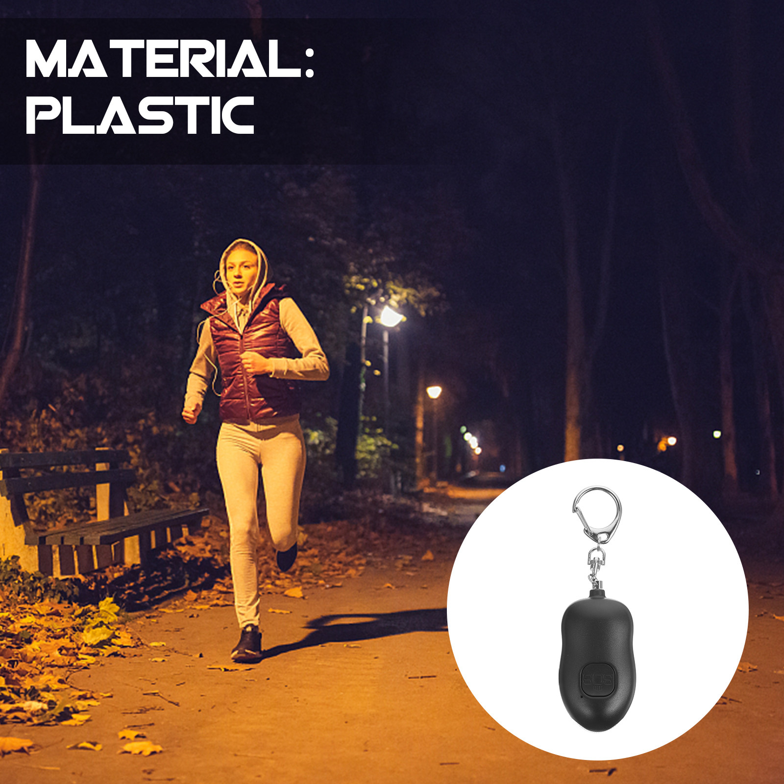 قطعة واحدة: جهاز إنذار شخصي لل - مراجعة Personal Alarm Keychain وسعره