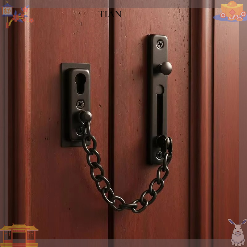 سلسلة باب مع قفل، قفل باب، سلس - مراجعة Security Chain Door وسعره