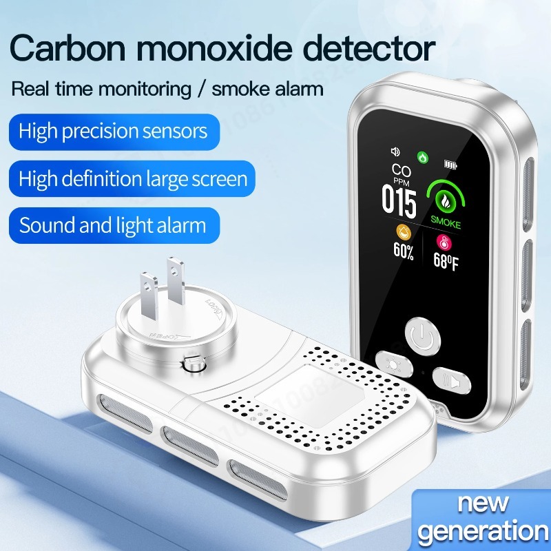 جهاز كشف الغازات المحمول 6 في  - مراجعة Co Detector Plug وسعره