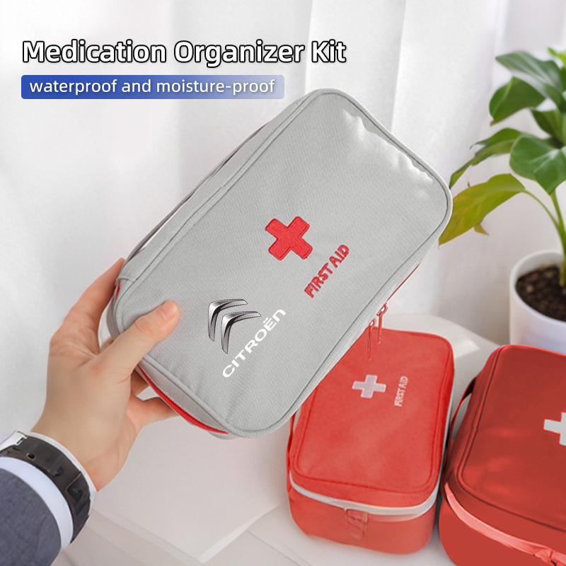 حقيبة تخزين الأدوية الطبية الم - مراجعة First Aid Bag Kit وسعره