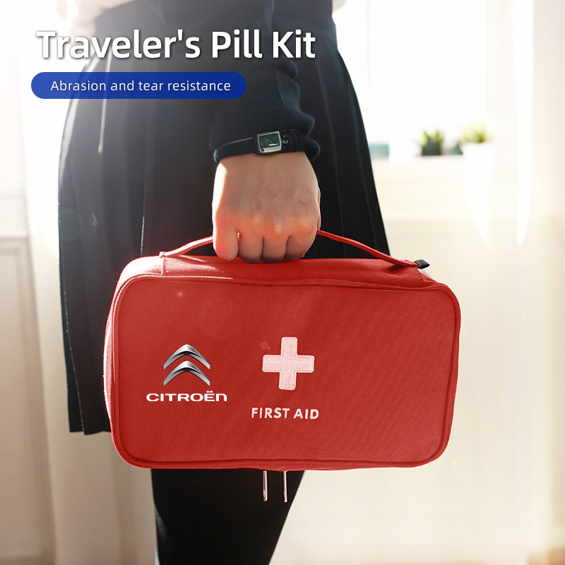 حقيبة تخزين الأدوية الطبية الم - مراجعة First Aid Bag Kit وسعره