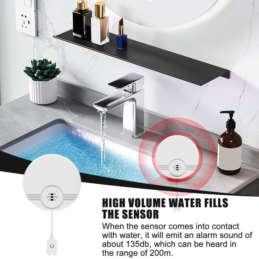 جهاز إنذار تسرب المياه بمستشعر - مراجعة Water Alarm Sensor وسعره