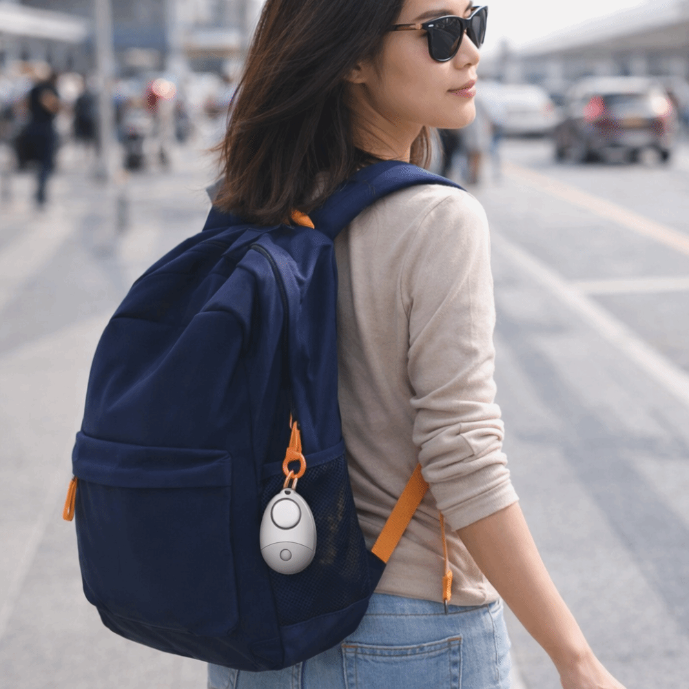جهاز إنذار شخصي مضاد للضياع بص - مراجعة Personal Alarm Keychain وسعره
